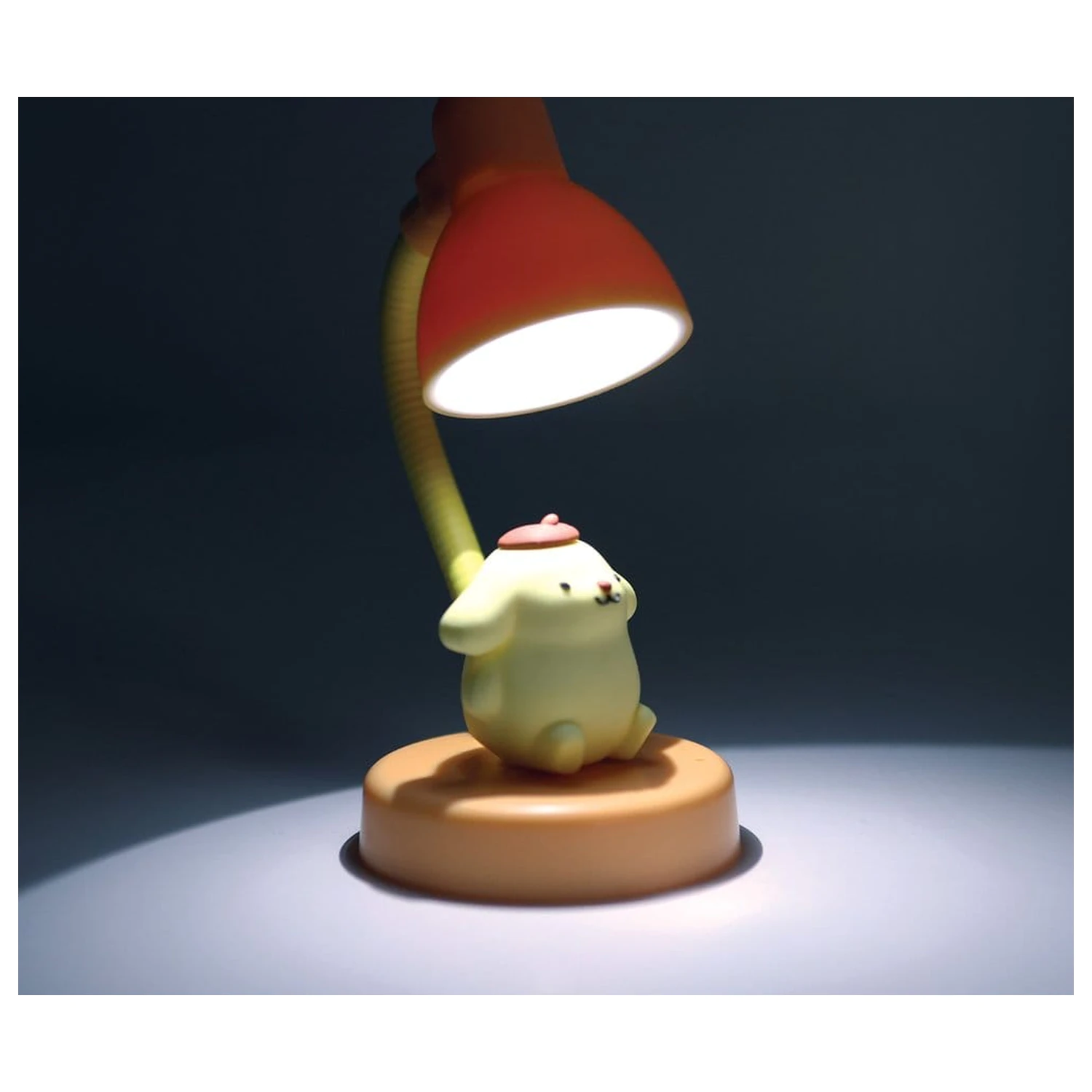 Sanrio Mini LED lámpa figurával Pompompurin 11 cm   termékfotó