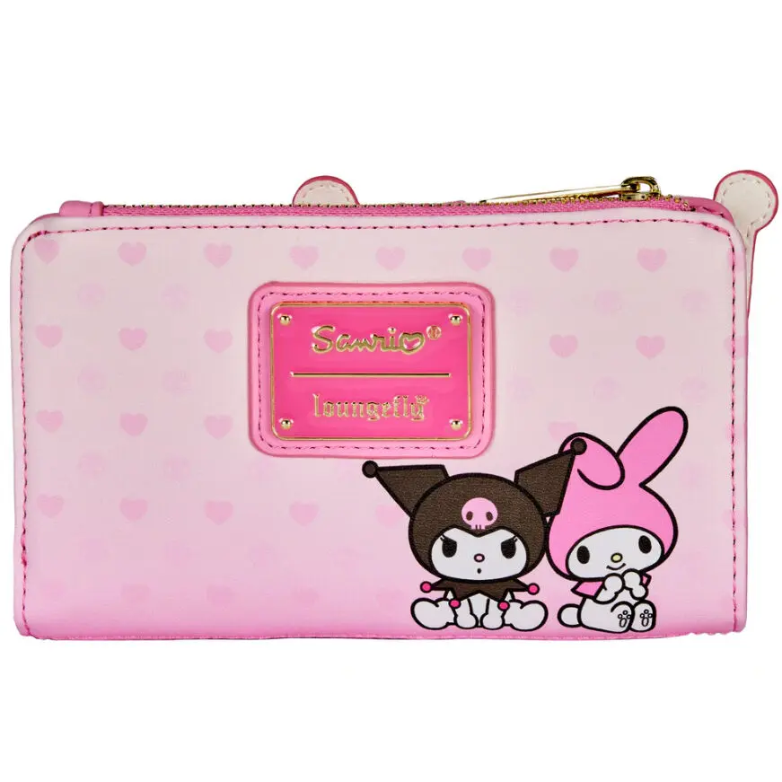 Sanrio My Melody and Kuromi pénztárca termékfotó