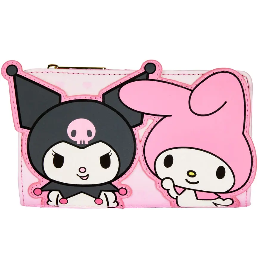 Sanrio My Melody and Kuromi pénztárca termékfotó