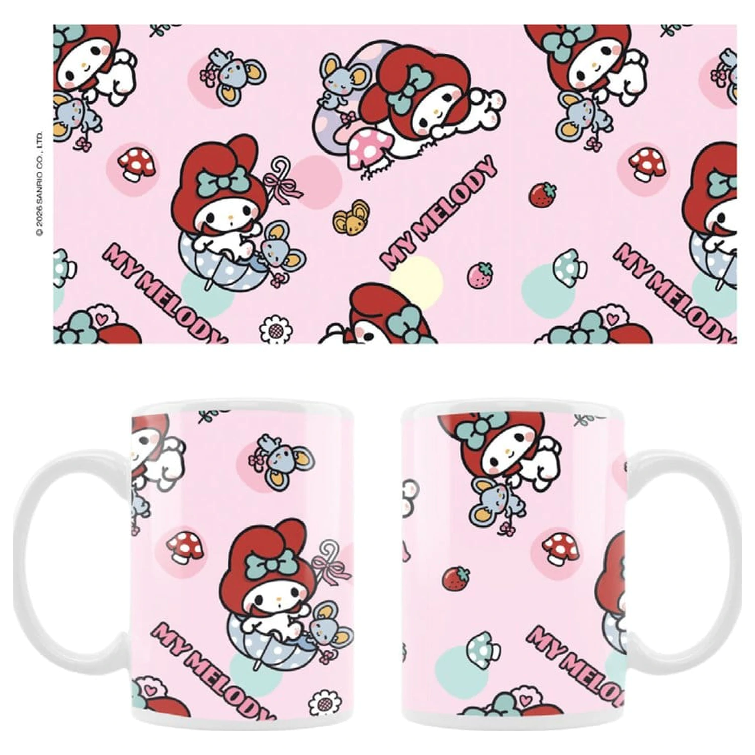 Sanrio My Melody My Favourite Days bögre  termékfotó
