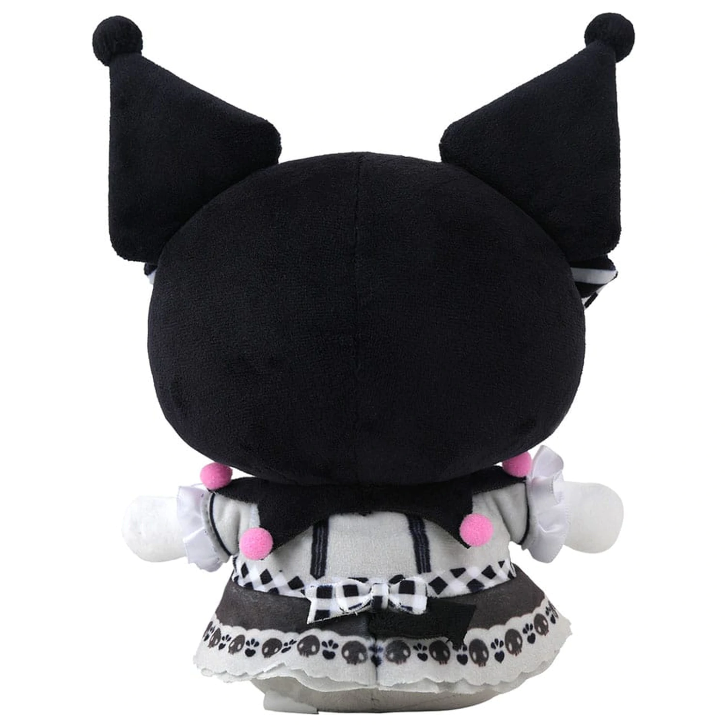 Sanrio Pink Black Party Series Kuromi plüss figura 17 cm   termékfotó