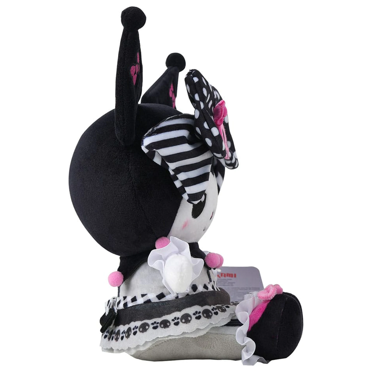 Sanrio Pink Black Party Series Kuromi plüss figura 22 cm   termékfotó
