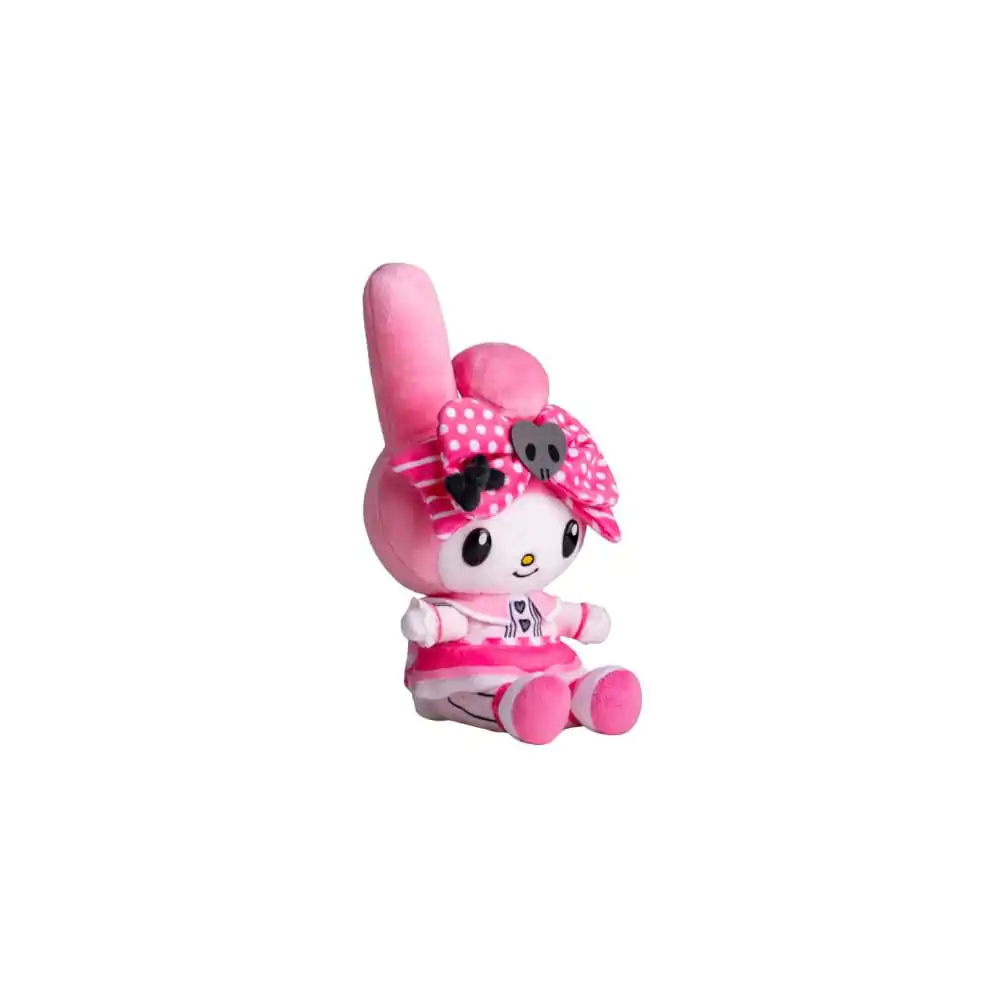 Sanrio plüss figura My Melody Pink Black Party Anniversary Edition 22 cm   termékfotó
