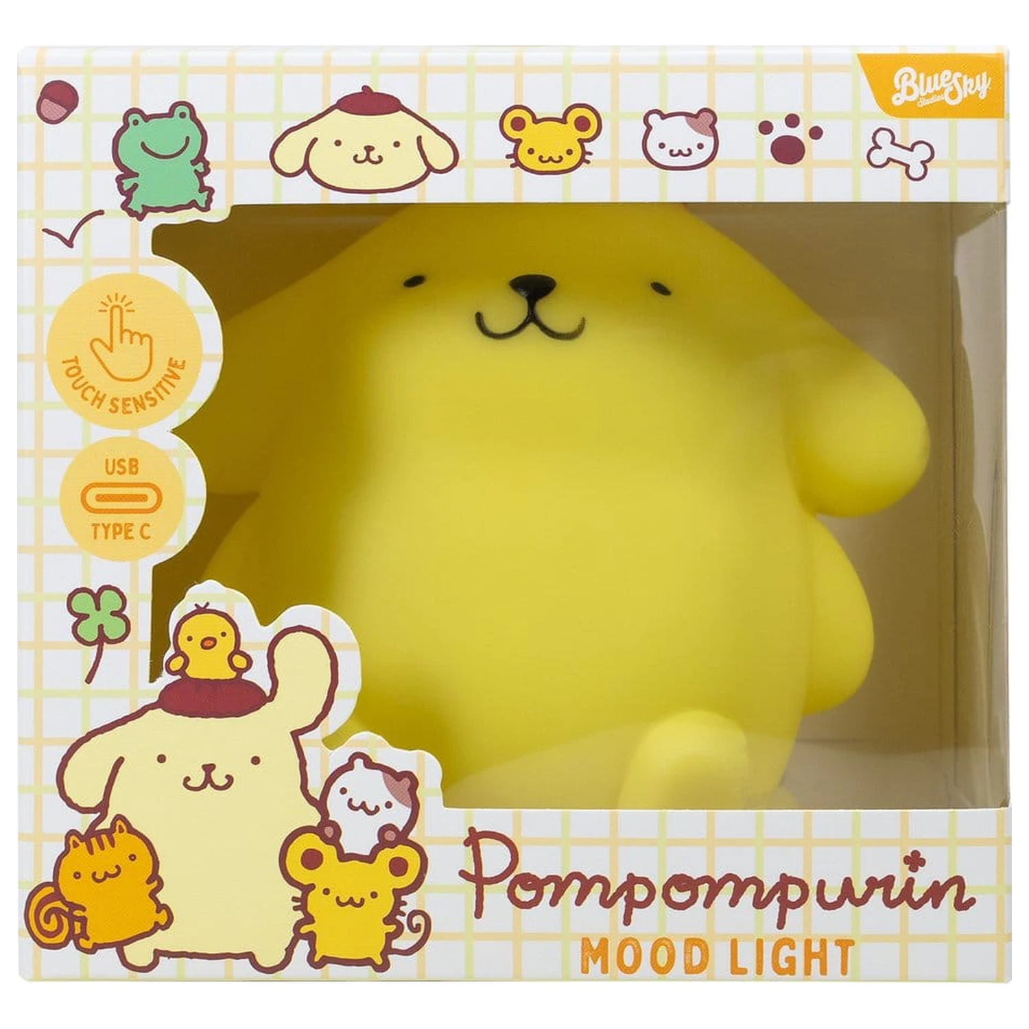 Sanrio Pompompurin hangulatvilágítás 11 cm  termékfotó