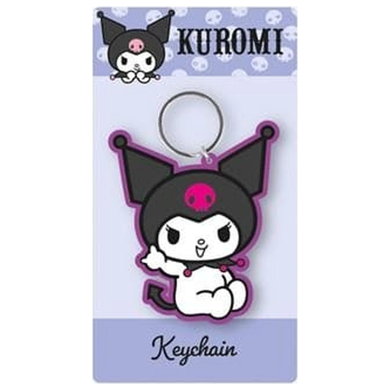 Sanrio PVC kulcstartó Kuromi Rocking termékfotó