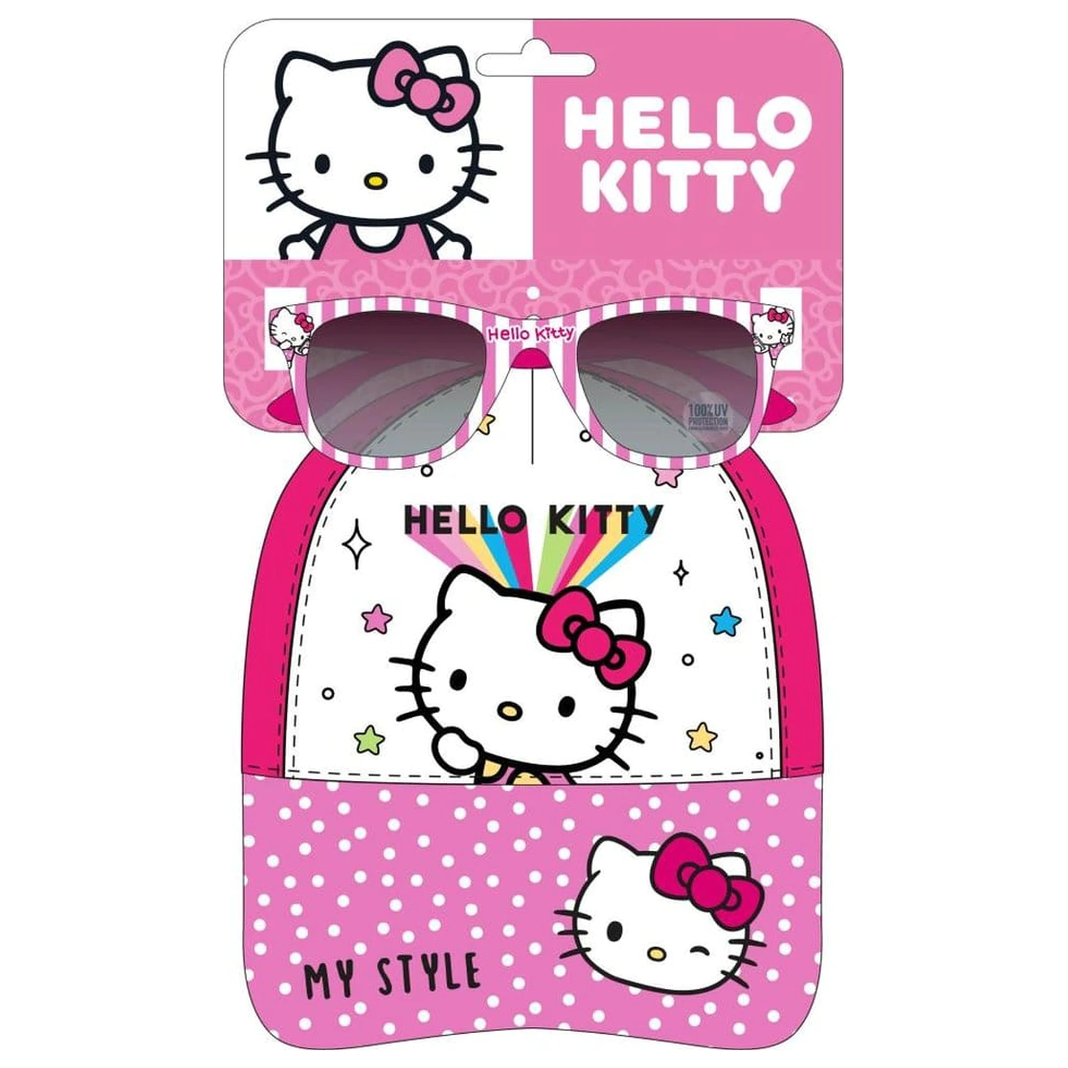 Sanrio sapka és napszemüveg csomag Hello Kitty A 53 cm termékfotó