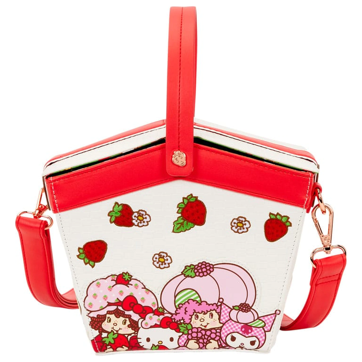 Sanrio Strawberry Shortcake keresztpántos táska  termékfotó