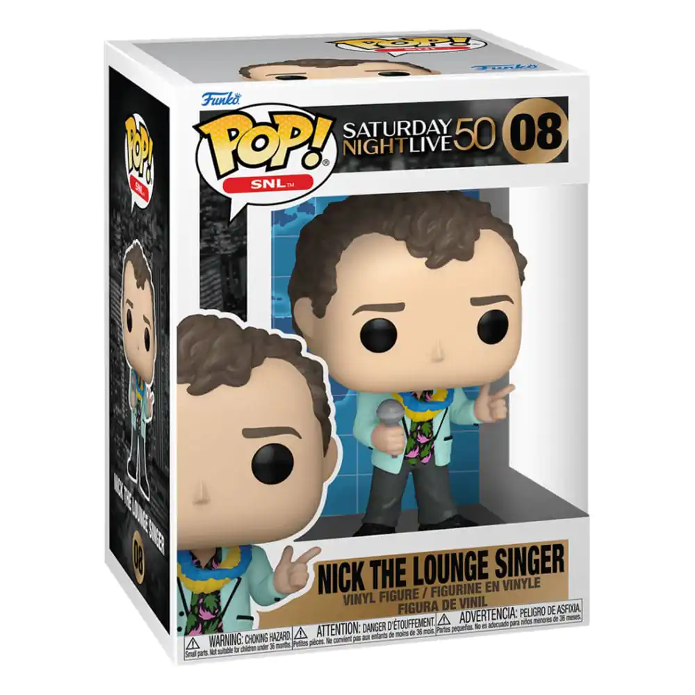 Saturday Night Live Funko POP! Movies Vinyl figura 50th Anniversary Nick the Lounge Singer 9 cm termékfotó