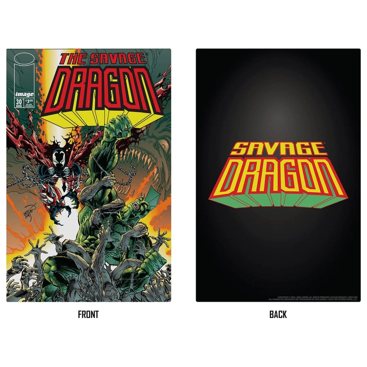 Savage Dragon Image Comics Founders Series McFarlane Elite Edition akciófigura Dragon 20 cm termékfotó