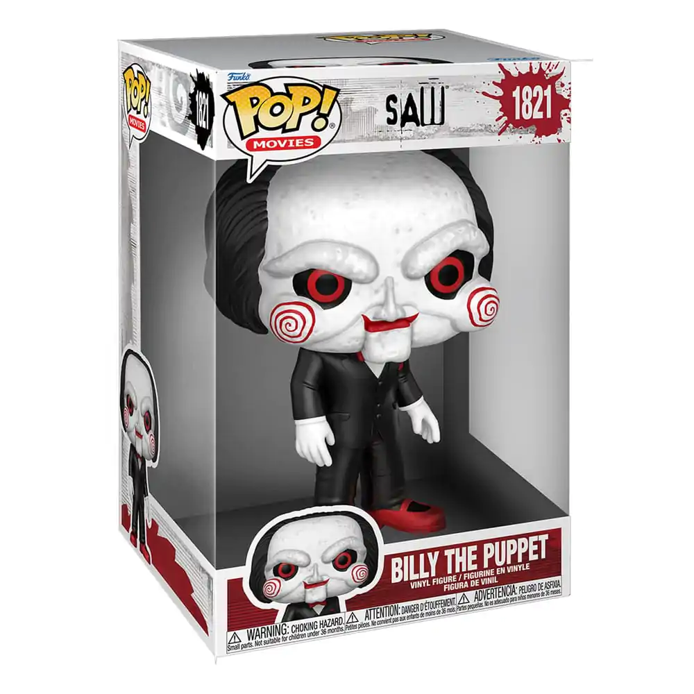 Saw Super Sized Jumbo Funko POP! Movies Vinyl figura Billy the Puppet 25 cm termékfotó