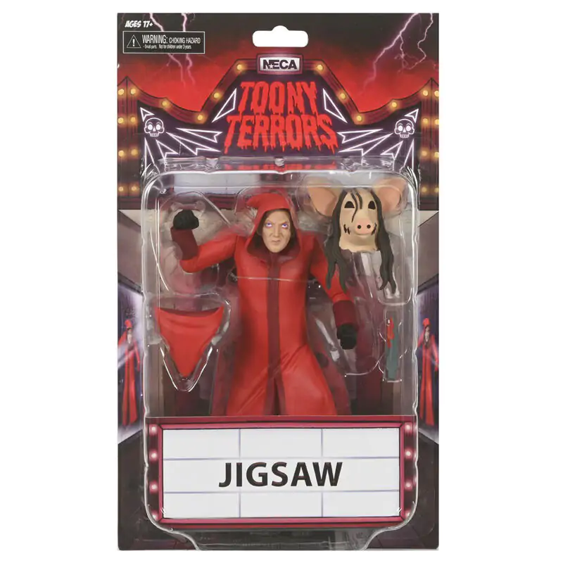 Saw Toony Terrors Jigsaw Killer Red Robe figura 15cm termékfotó