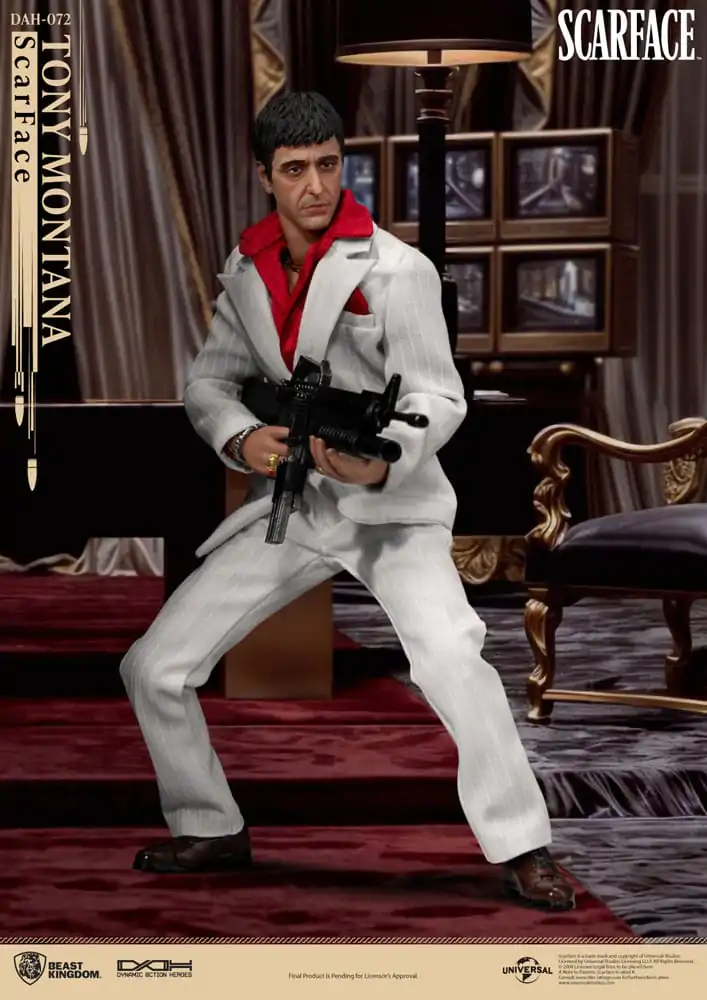 Scarface (1983) Tony Montana akciófigura 20 cm termékfotó