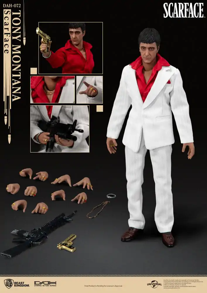 Scarface (1983) Tony Montana akciófigura 20 cm termékfotó