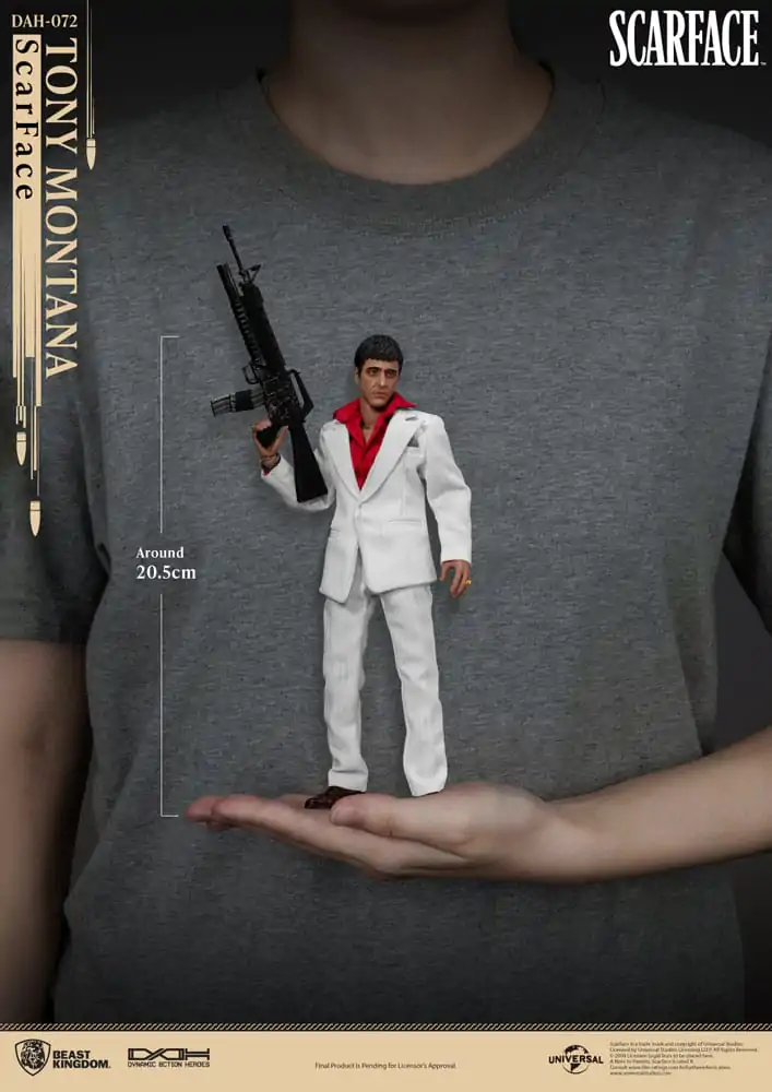 Scarface (1983) Tony Montana akciófigura 20 cm termékfotó