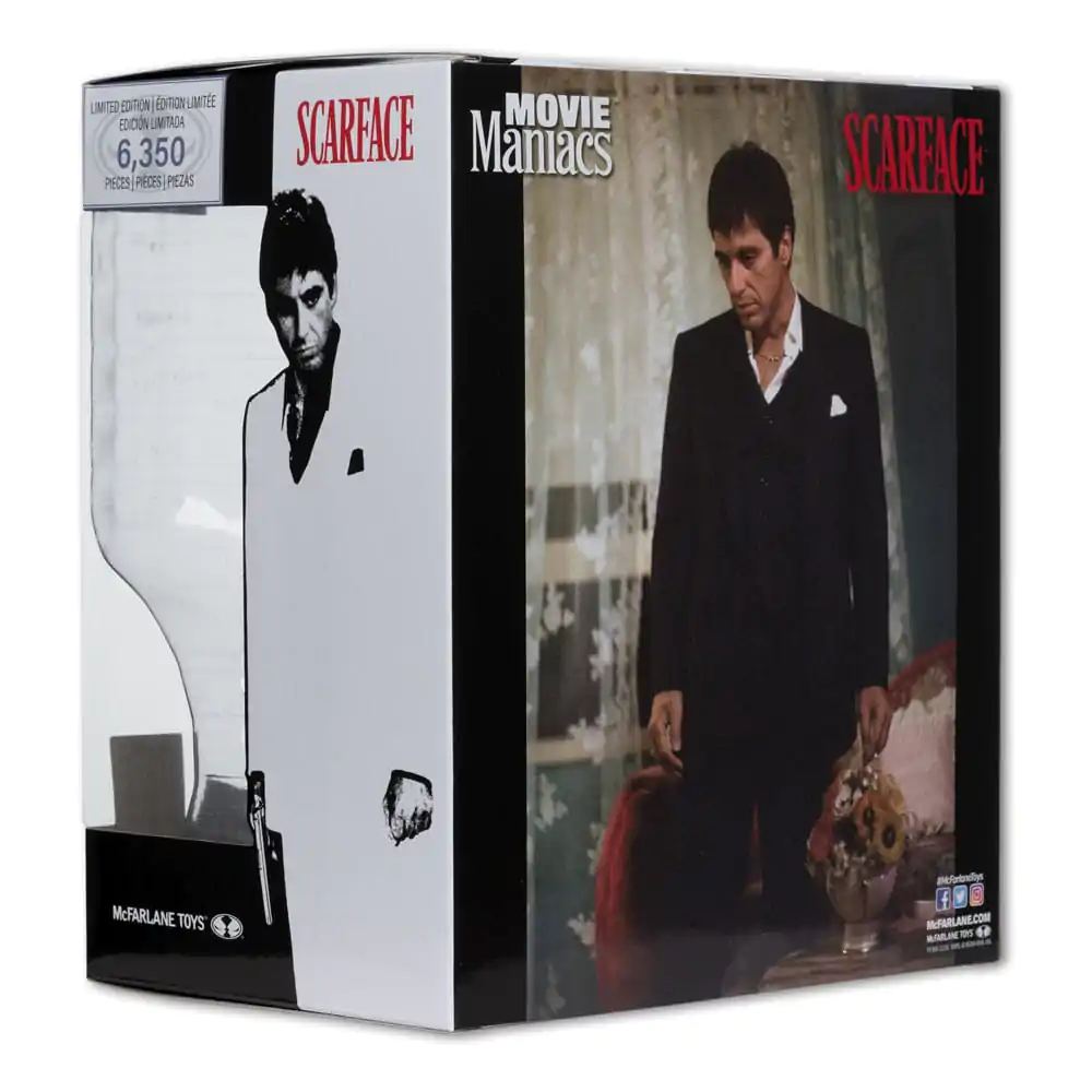 Scarface Movie Maniacs Tony Montana PVC szobor figura 17 cm termékfotó