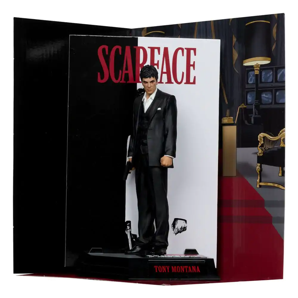 Scarface Movie Maniacs Tony Montana PVC szobor figura 17 cm termékfotó