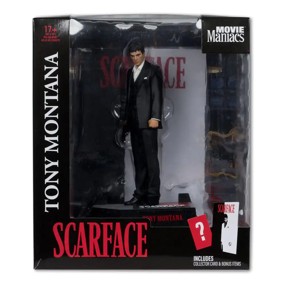 Scarface Movie Maniacs Tony Montana PVC szobor figura 17 cm termékfotó