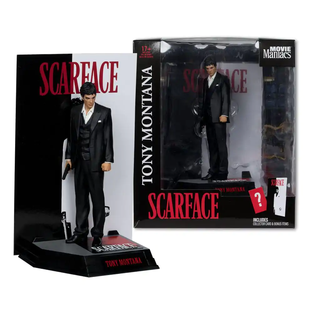 Scarface Movie Maniacs Tony Montana PVC szobor figura 17 cm termékfotó