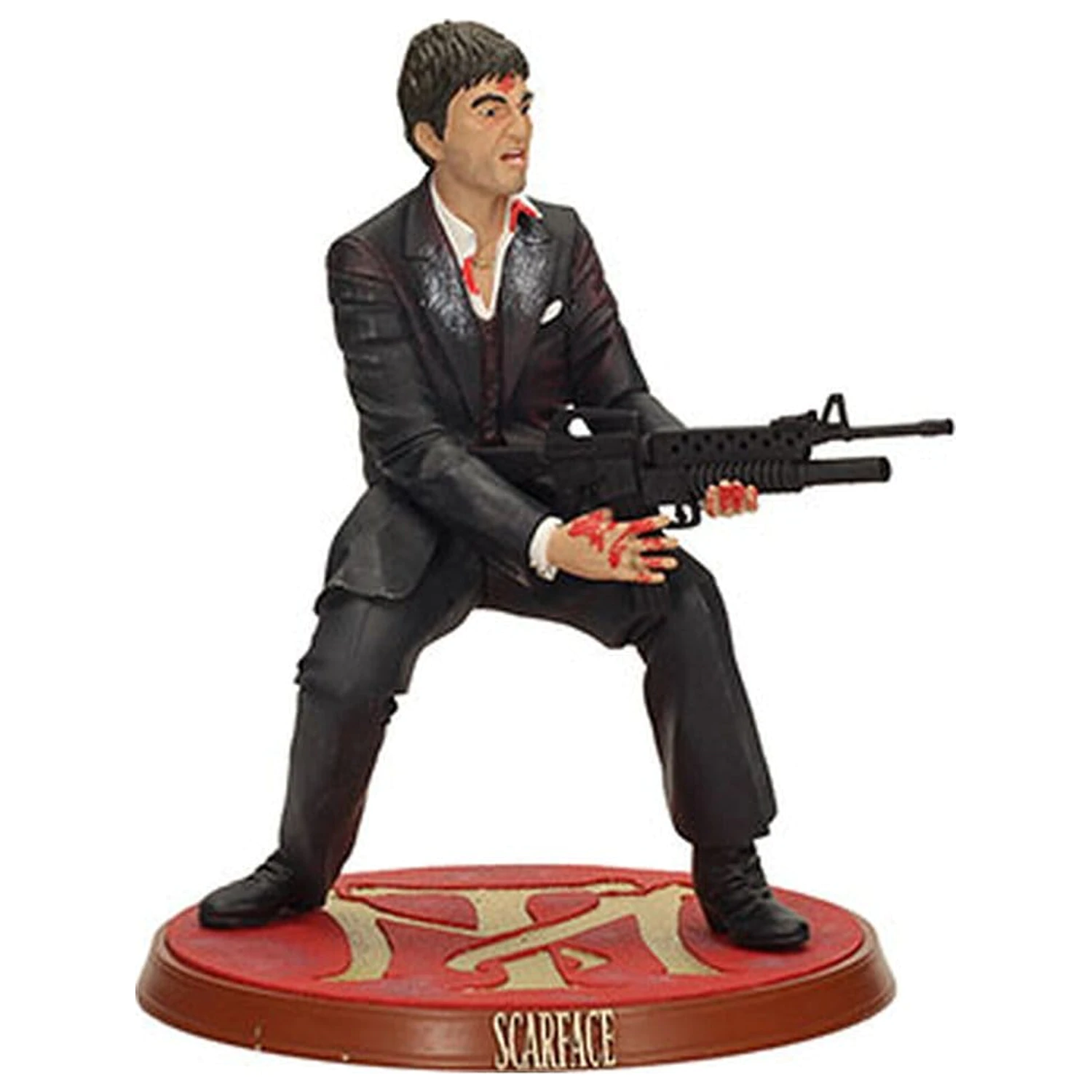 Scarface Tony Montana Deluxe Version PVC figura 18 cm termékfotó