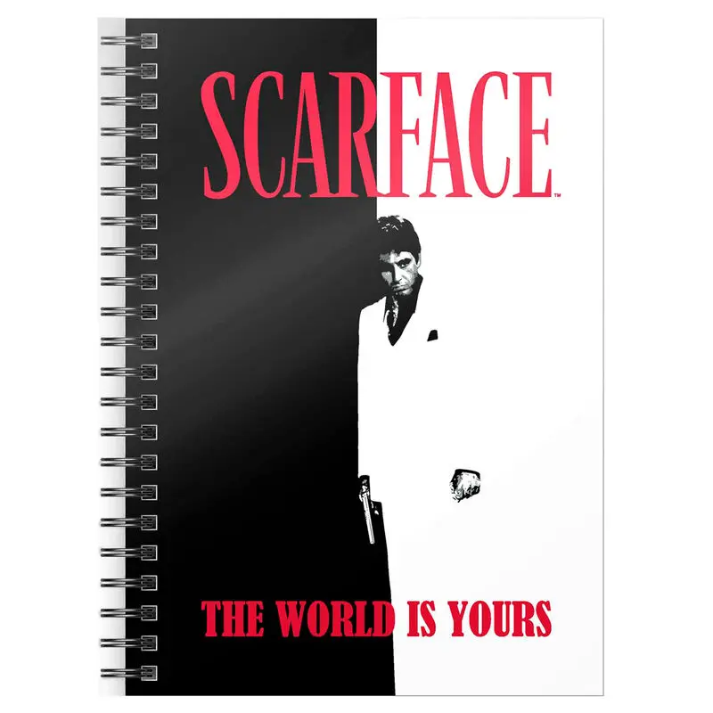 ScarfaceThe World Is Yours A5 jegyzetfüzet termékfotó