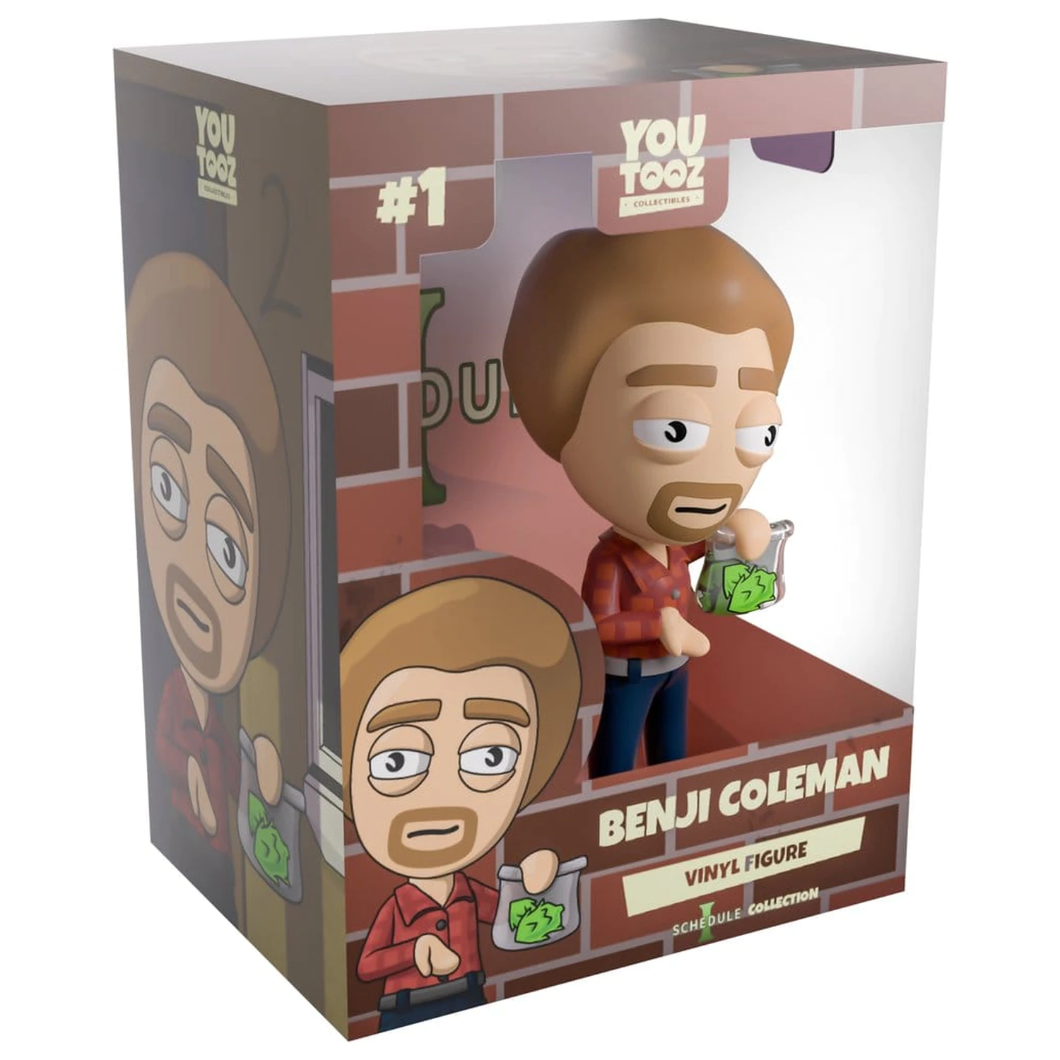 Schedule 1 Vinyl figura Benji Coleman 12 cm  termékfotó