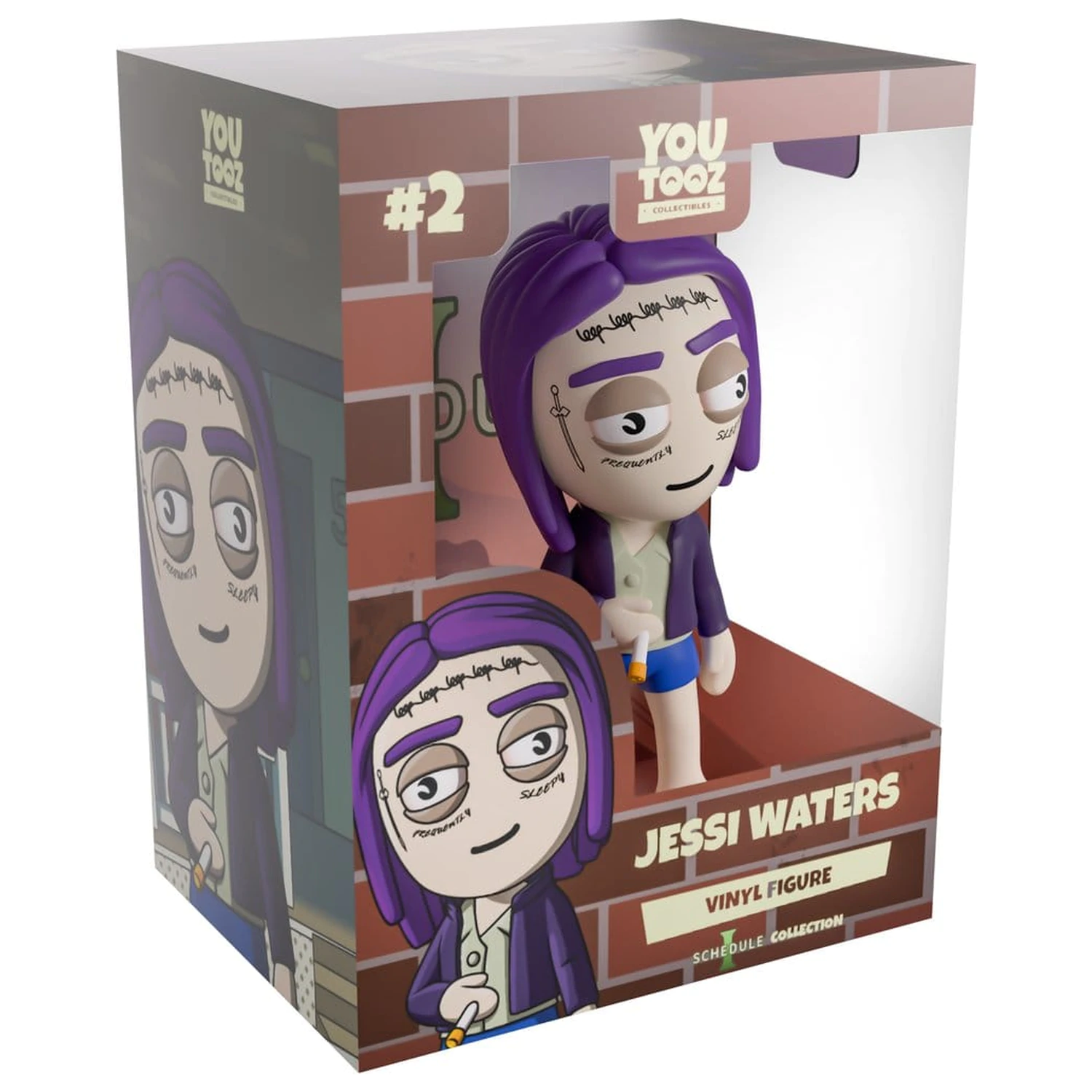 Schedule 1 Vinyl figura Jessi Waters 12 cm  termékfotó