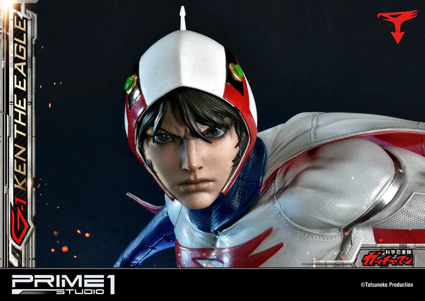 Science Ninja Team Gatchaman 1/4 G-1 Ken the Eagle szobor figura 73 cm termékfotó