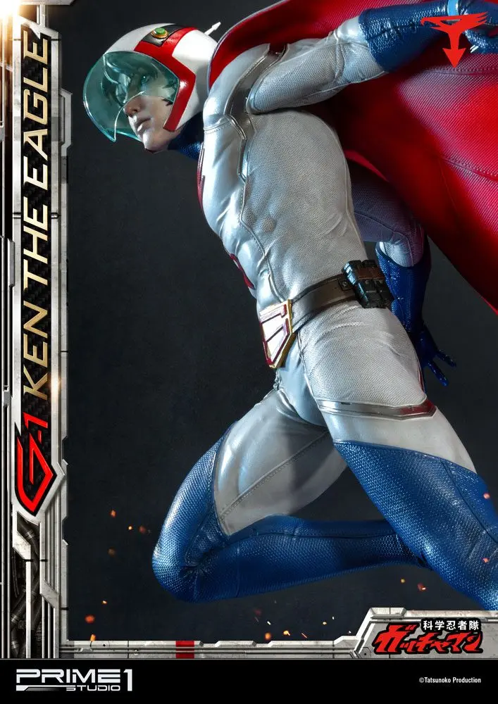 Science Ninja Team Gatchaman 1/4 G-1 Ken the Eagle szobor figura 73 cm termékfotó