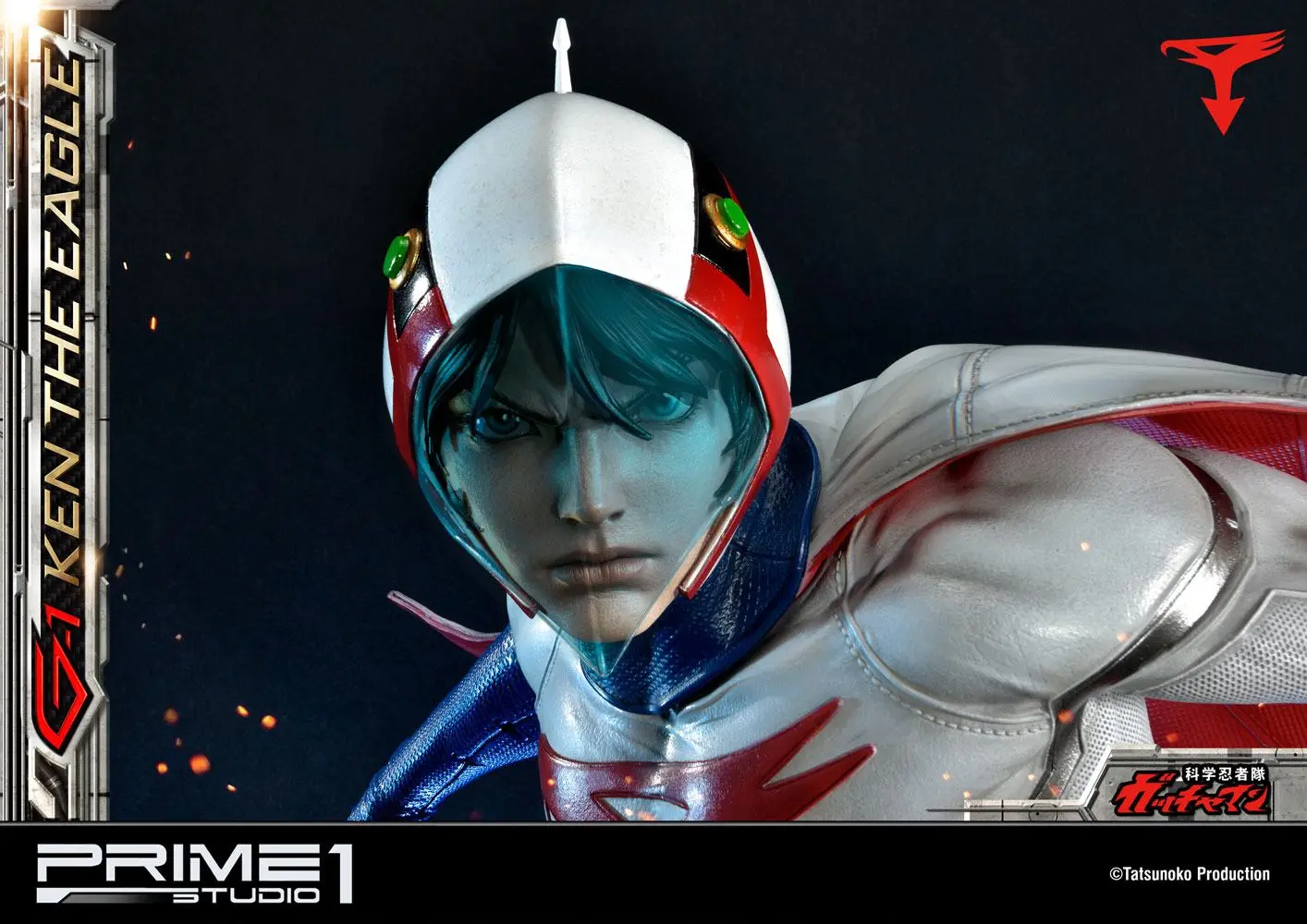 Science Ninja Team Gatchaman 1/4 G-1 Ken the Eagle szobor figura 73 cm termékfotó