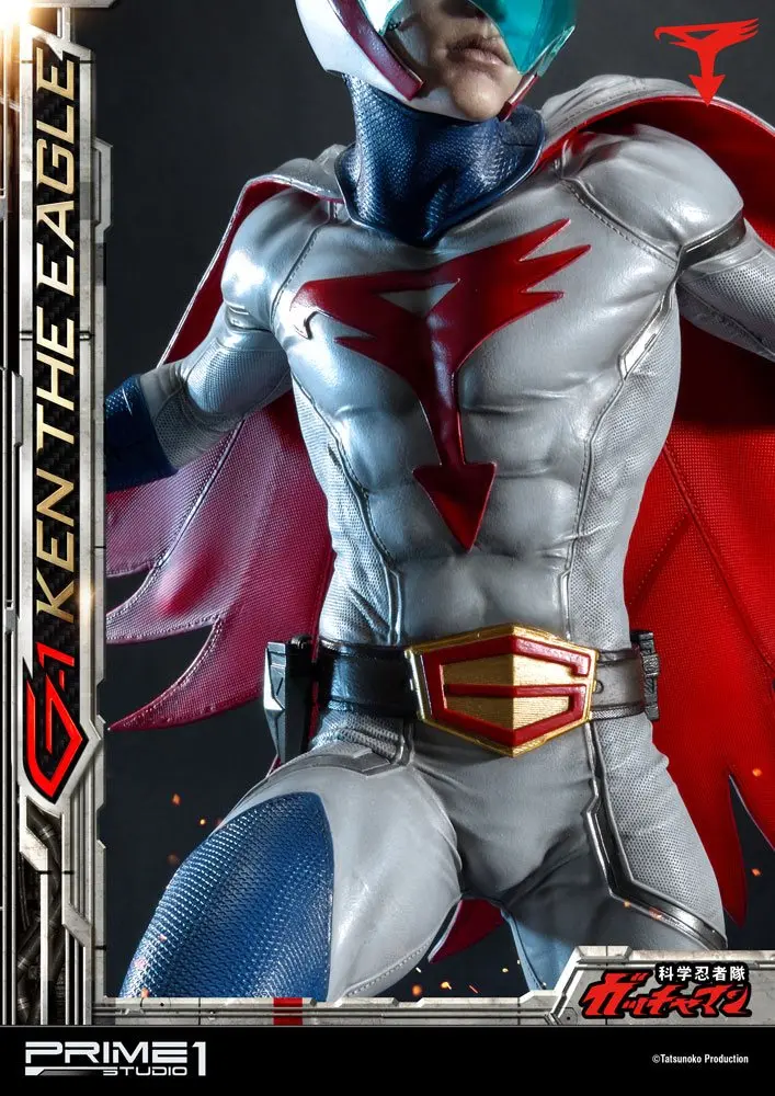 Science Ninja Team Gatchaman 1/4 G-1 Ken the Eagle szobor figura 73 cm termékfotó