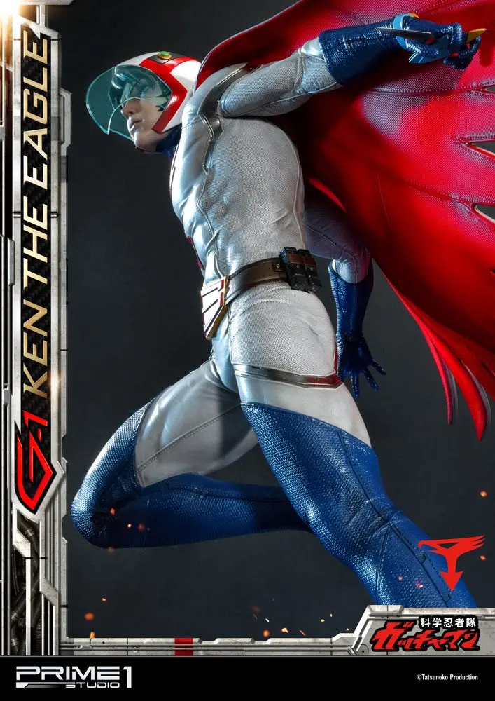 Science Ninja Team Gatchaman 1/4 G-1 Ken the Eagle szobor figura 73 cm termékfotó