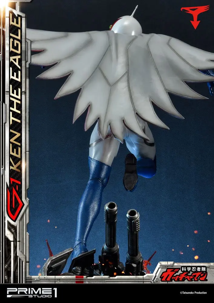 Science Ninja Team Gatchaman 1/4 G-1 Ken the Eagle szobor figura 73 cm termékfotó