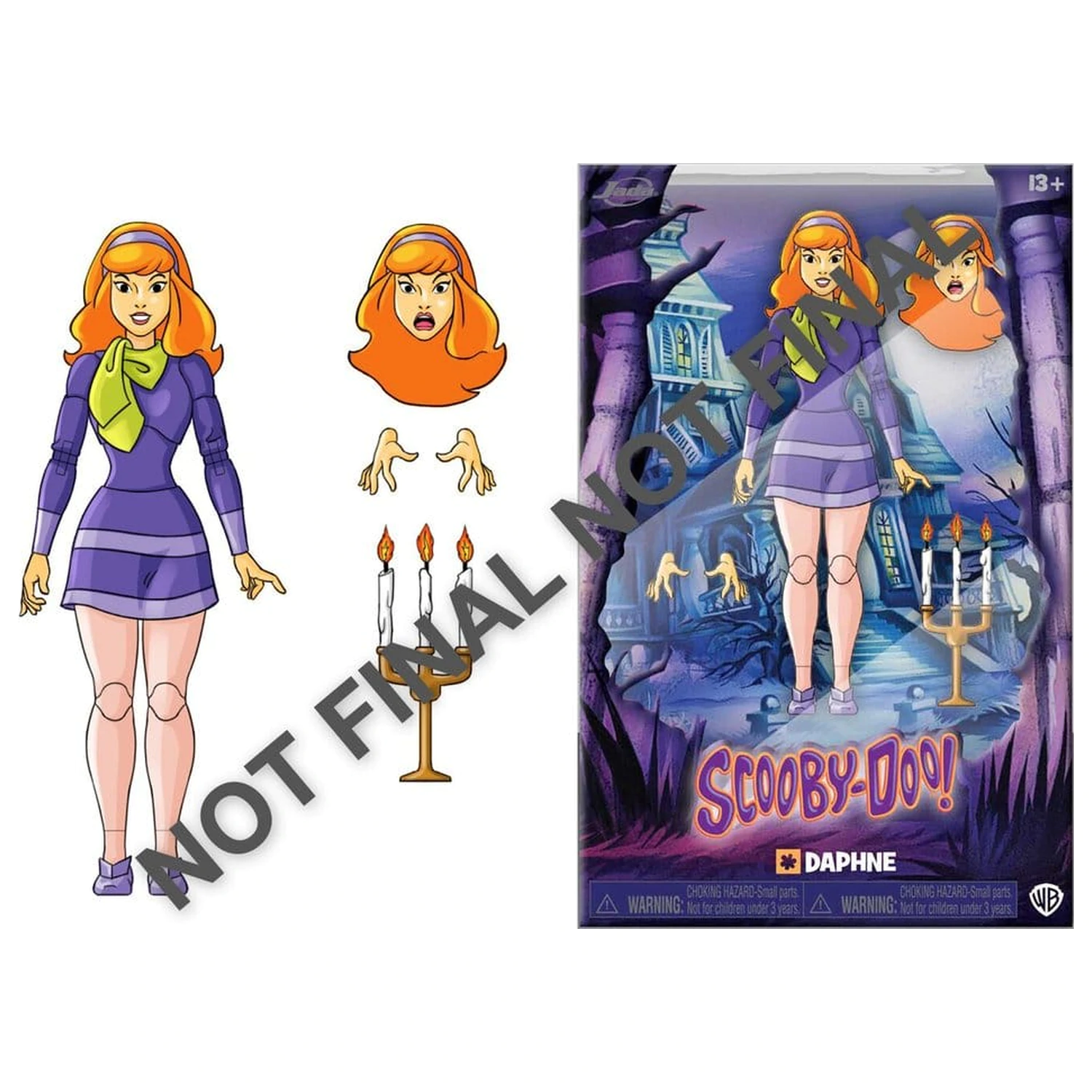Scooby Doo akciófigura Daphne 14 cm termékfotó