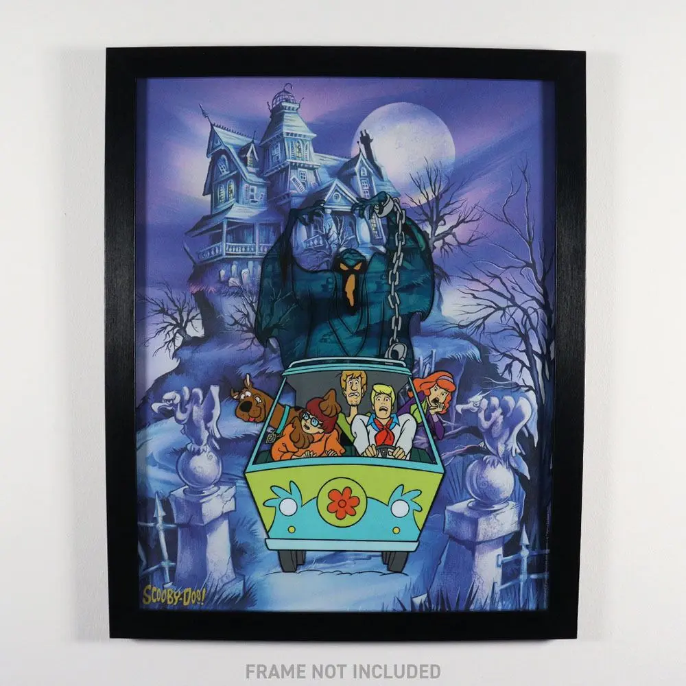 Scooby Doo Art Print Limitált kiadás Fan-Cel 36 x 28 cm termékfotó