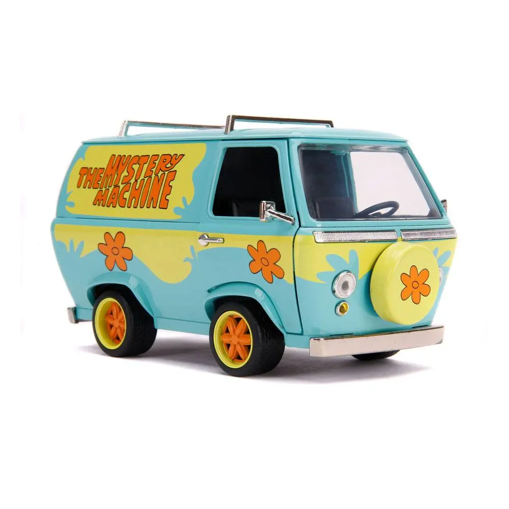 Scooby Doo Hollywood Rides Diecast Model 1/24 Mystery Van figurákkal termékfotó