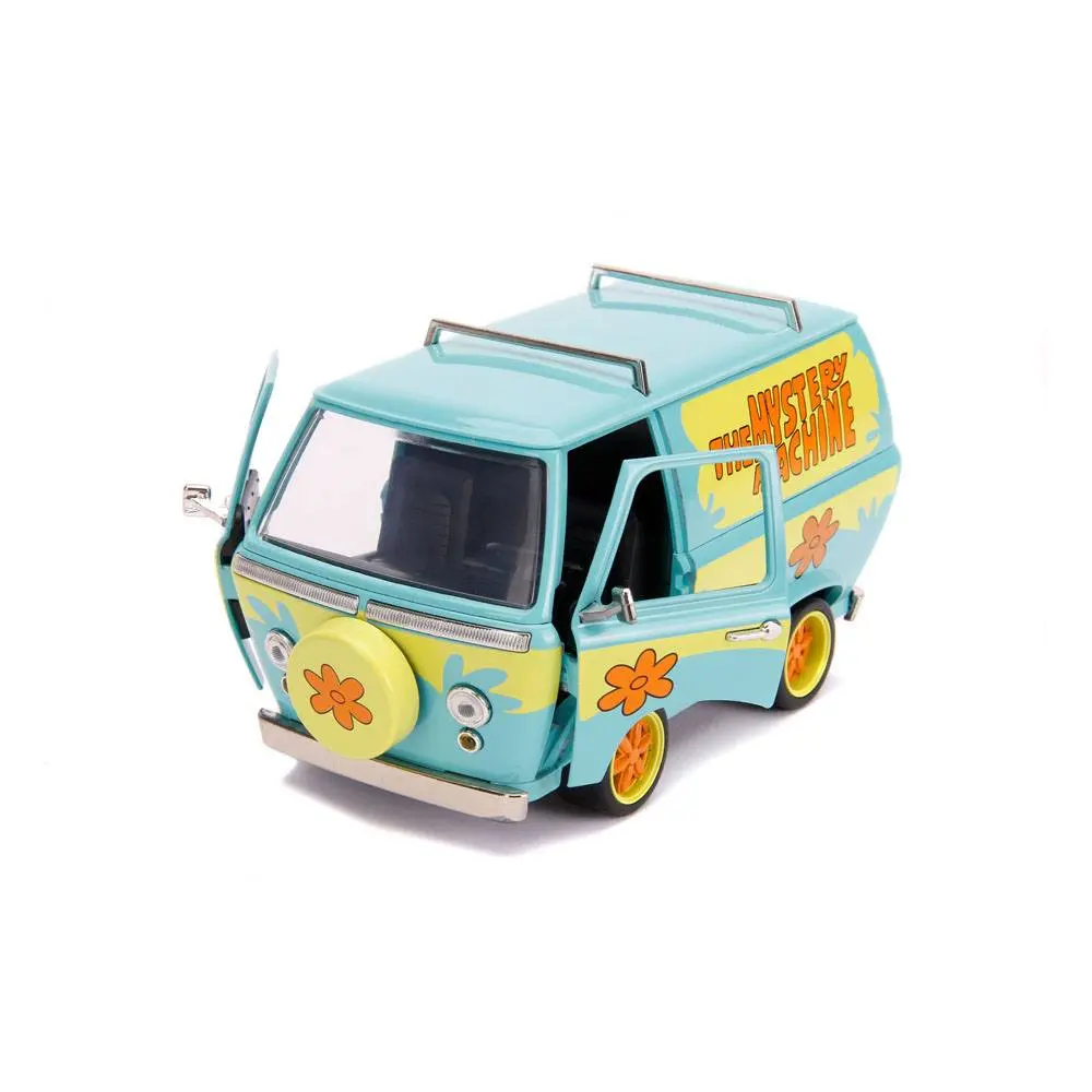Scooby Doo Hollywood Rides Diecast Model 1/24 Mystery Van figurákkal termékfotó