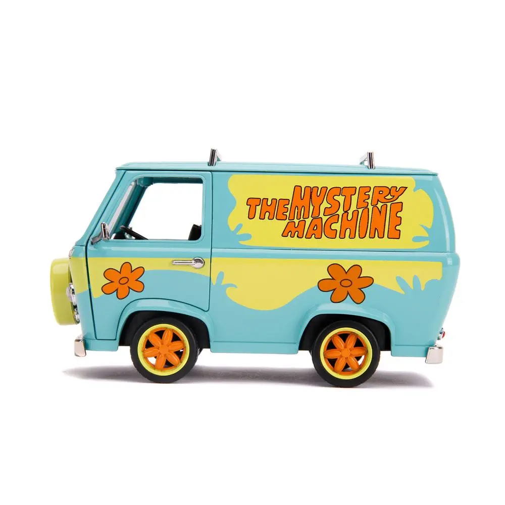 Scooby Doo Hollywood Rides Diecast Model 1/24 Mystery Van figurákkal termékfotó