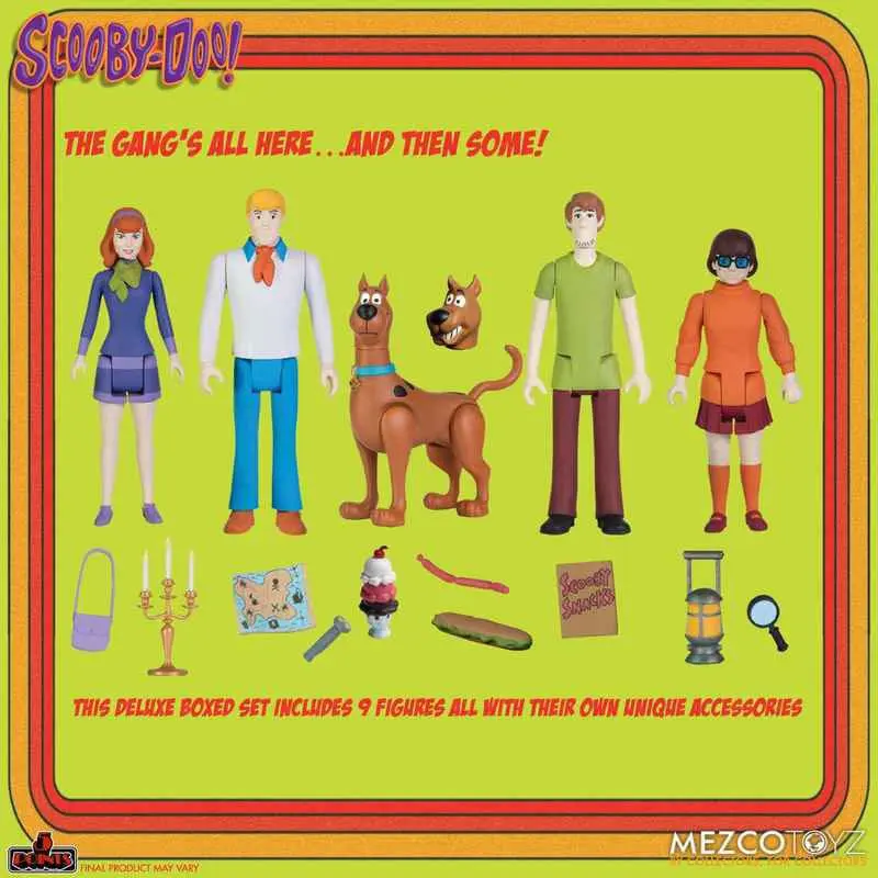 Scooby-Doo Scooby-Doo Friends &amp; Foes Deluxe Boxed akciófigura csomag 10 cm termékfotó