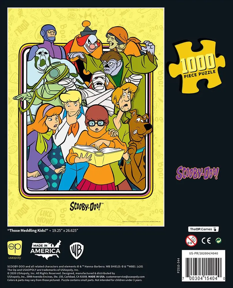 Scooby-Doo Those Meddling Kids! puzzle (1000 darab) termékfotó