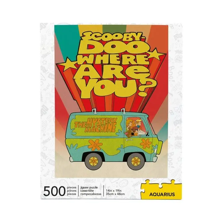 Scooby-Doo Where Are You? puzzle (500 darab) termékfotó