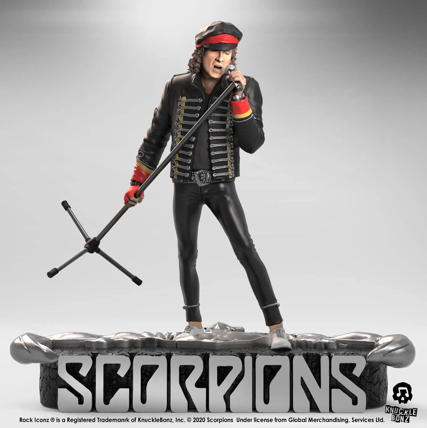 Scorpions Rock Iconz Klaus Meine szobor figura Limitált kiadás 22 cm termékfotó