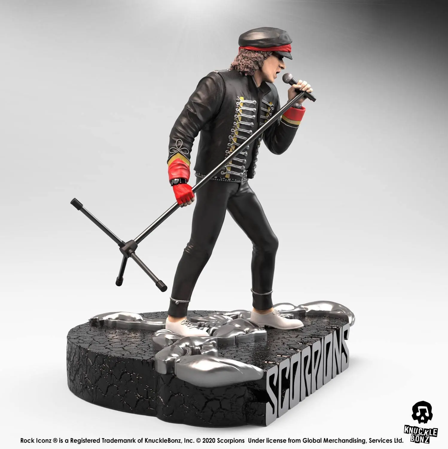 Scorpions Rock Iconz Klaus Meine szobor figura Limitált kiadás 22 cm termékfotó