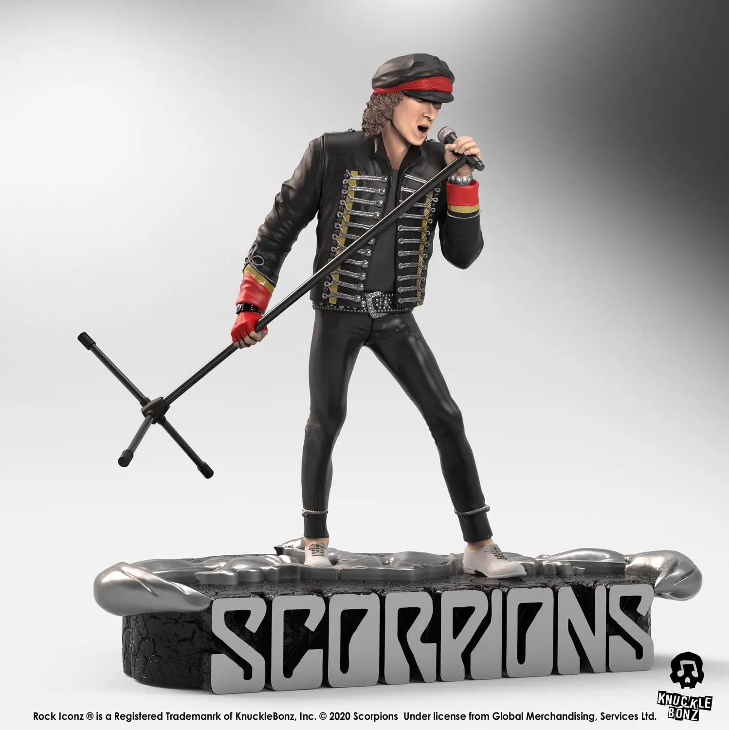 Scorpions Rock Iconz Klaus Meine szobor figura Limitált kiadás 22 cm termékfotó