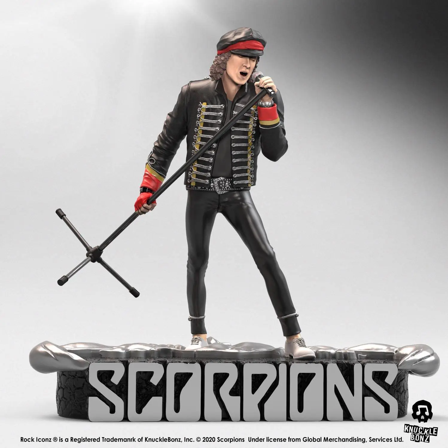 Scorpions Rock Iconz Klaus Meine szobor figura Limitált kiadás 22 cm termékfotó