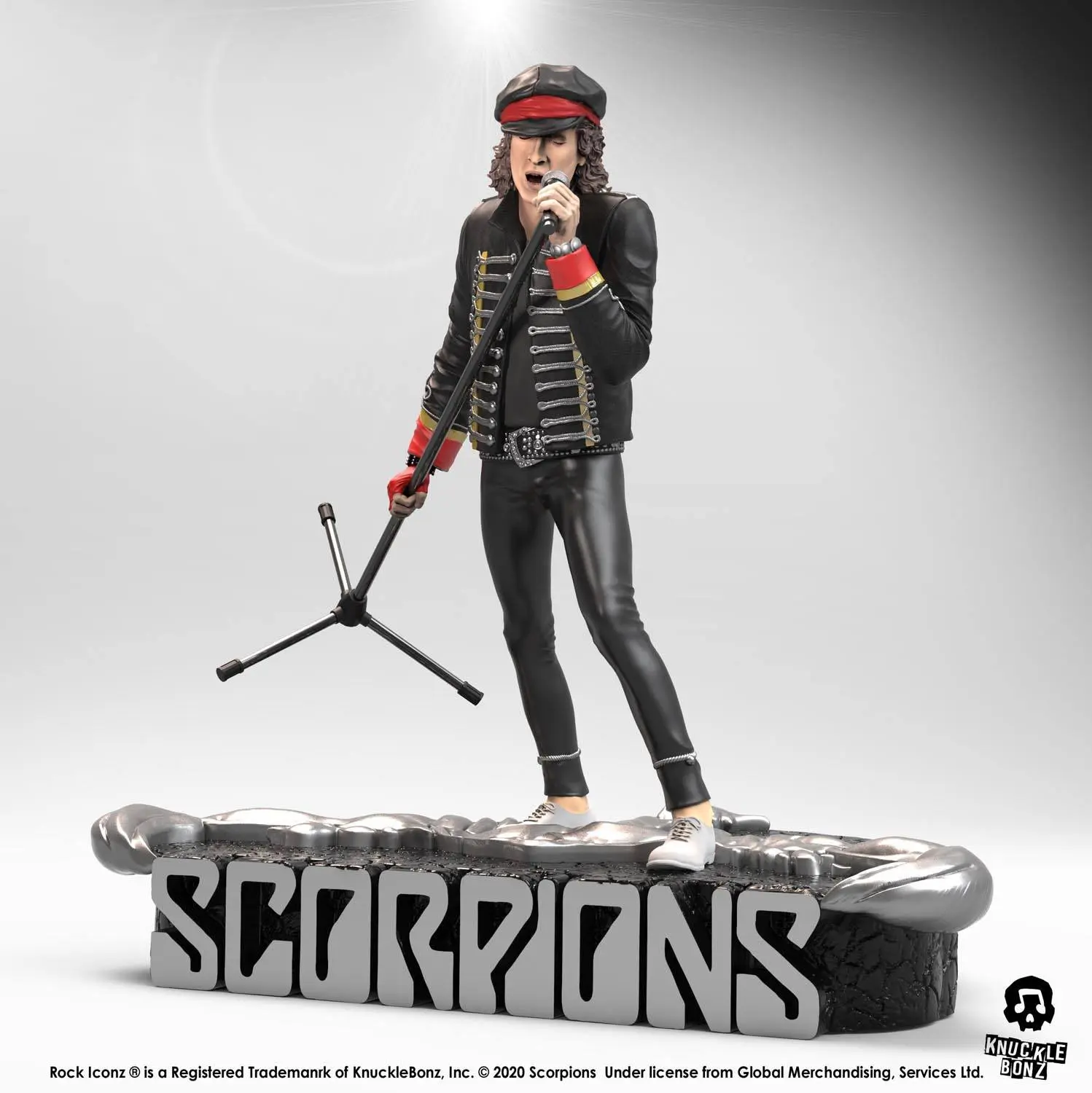 Scorpions Rock Iconz Klaus Meine szobor figura Limitált kiadás 22 cm termékfotó