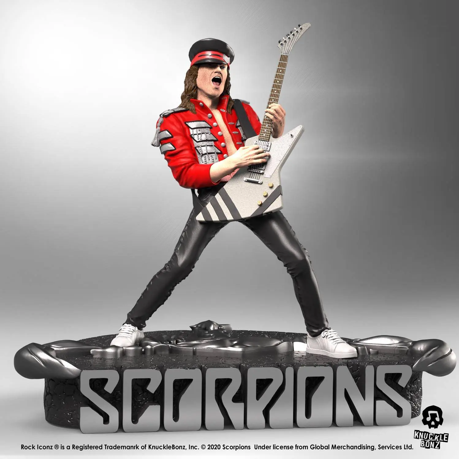 Scorpions Rock Iconz Matthias Jabs Limitált kiadás szobor figura 22 cm termékfotó