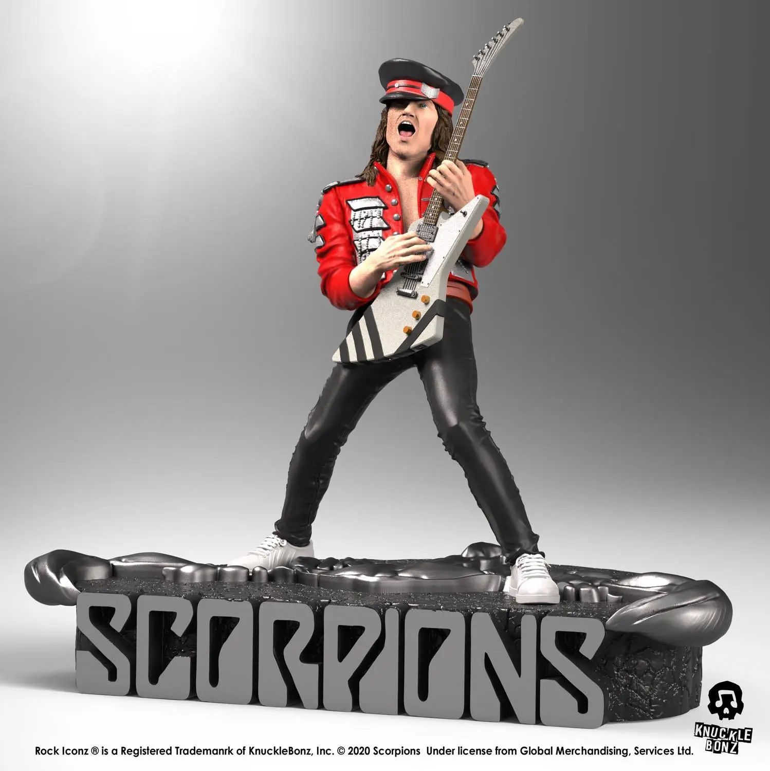 Scorpions Rock Iconz Matthias Jabs Limitált kiadás szobor figura 22 cm termékfotó