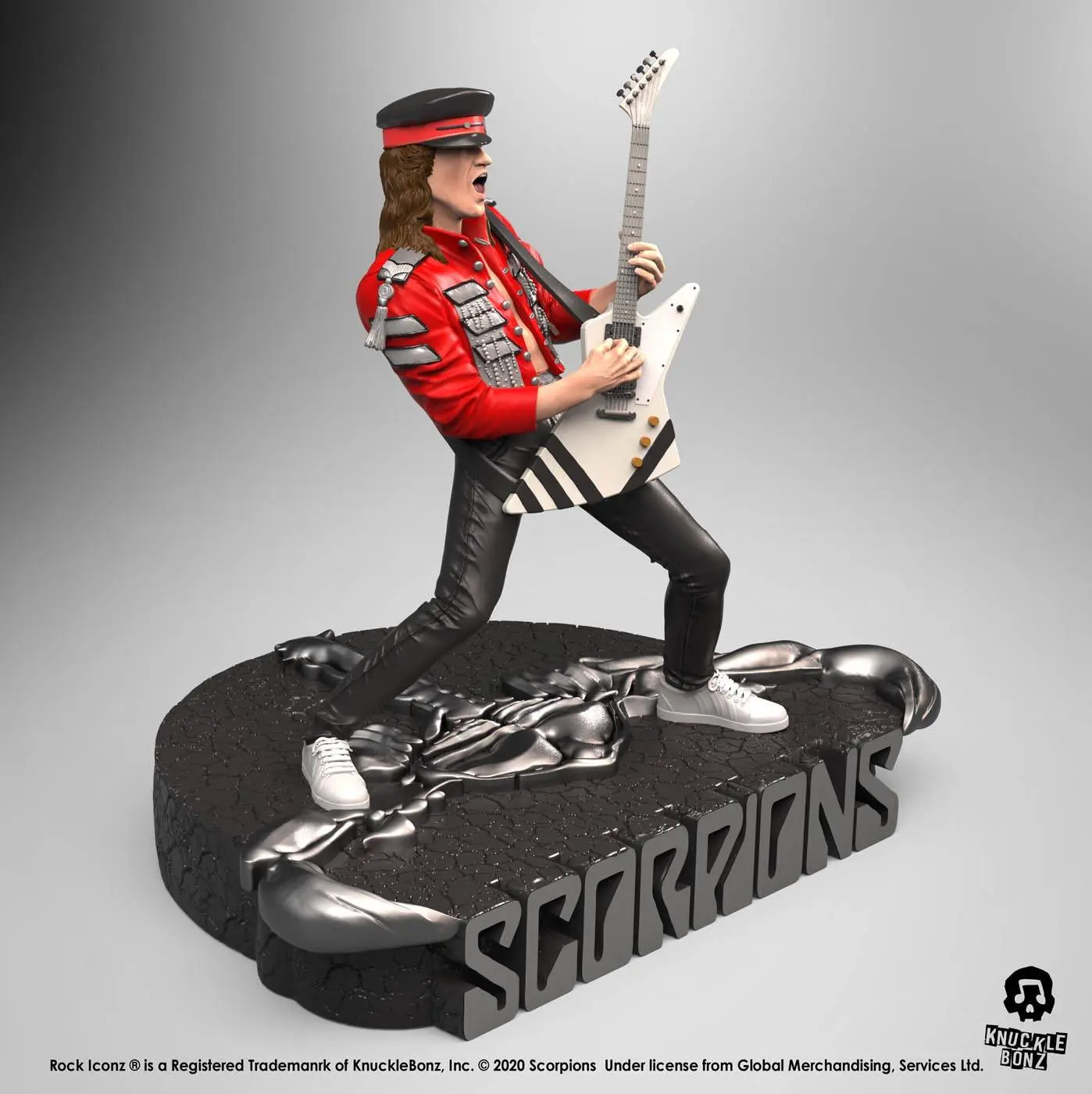 Scorpions Rock Iconz Matthias Jabs Limitált kiadás szobor figura 22 cm termékfotó