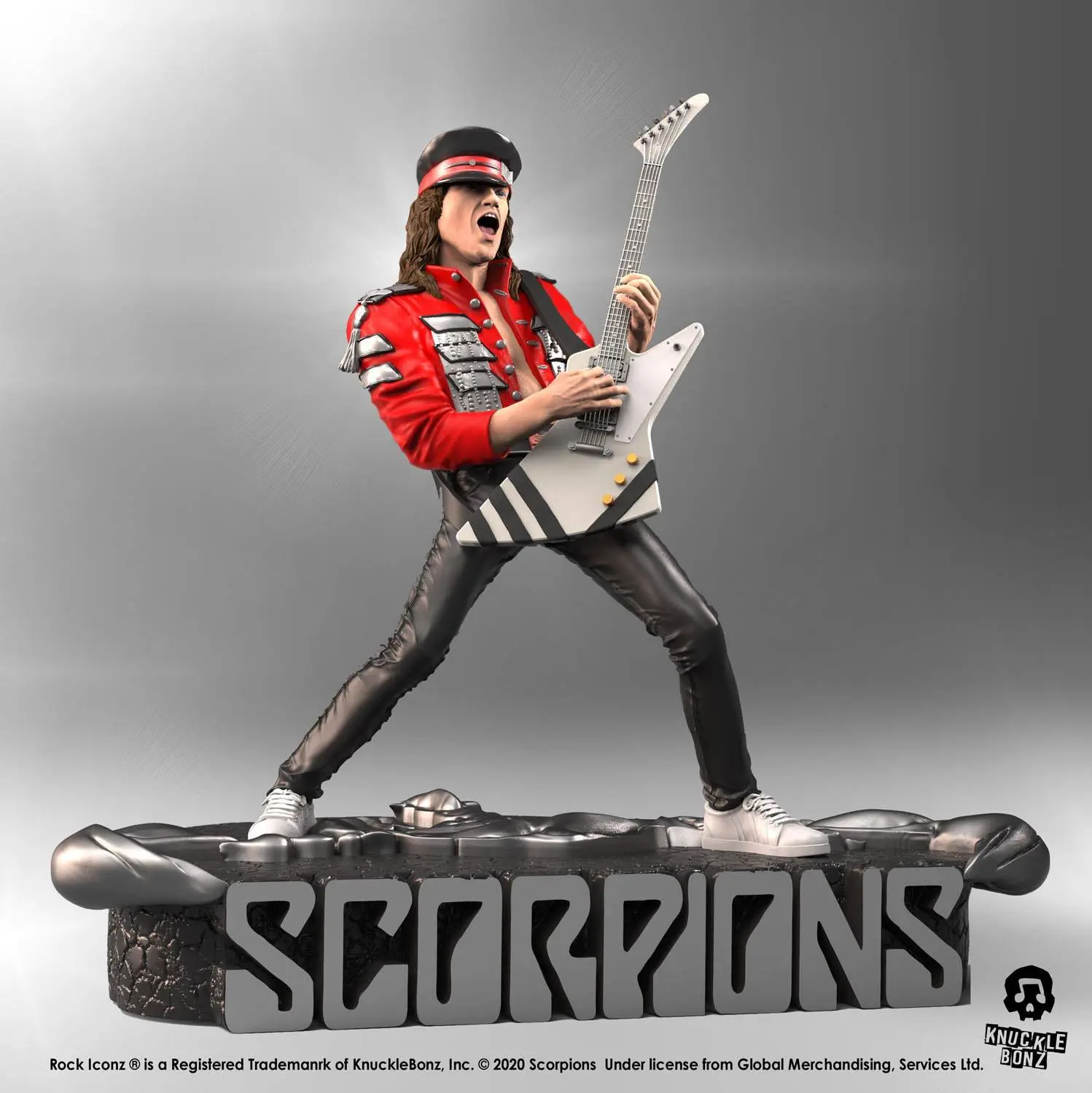 Scorpions Rock Iconz Matthias Jabs Limitált kiadás szobor figura 22 cm termékfotó