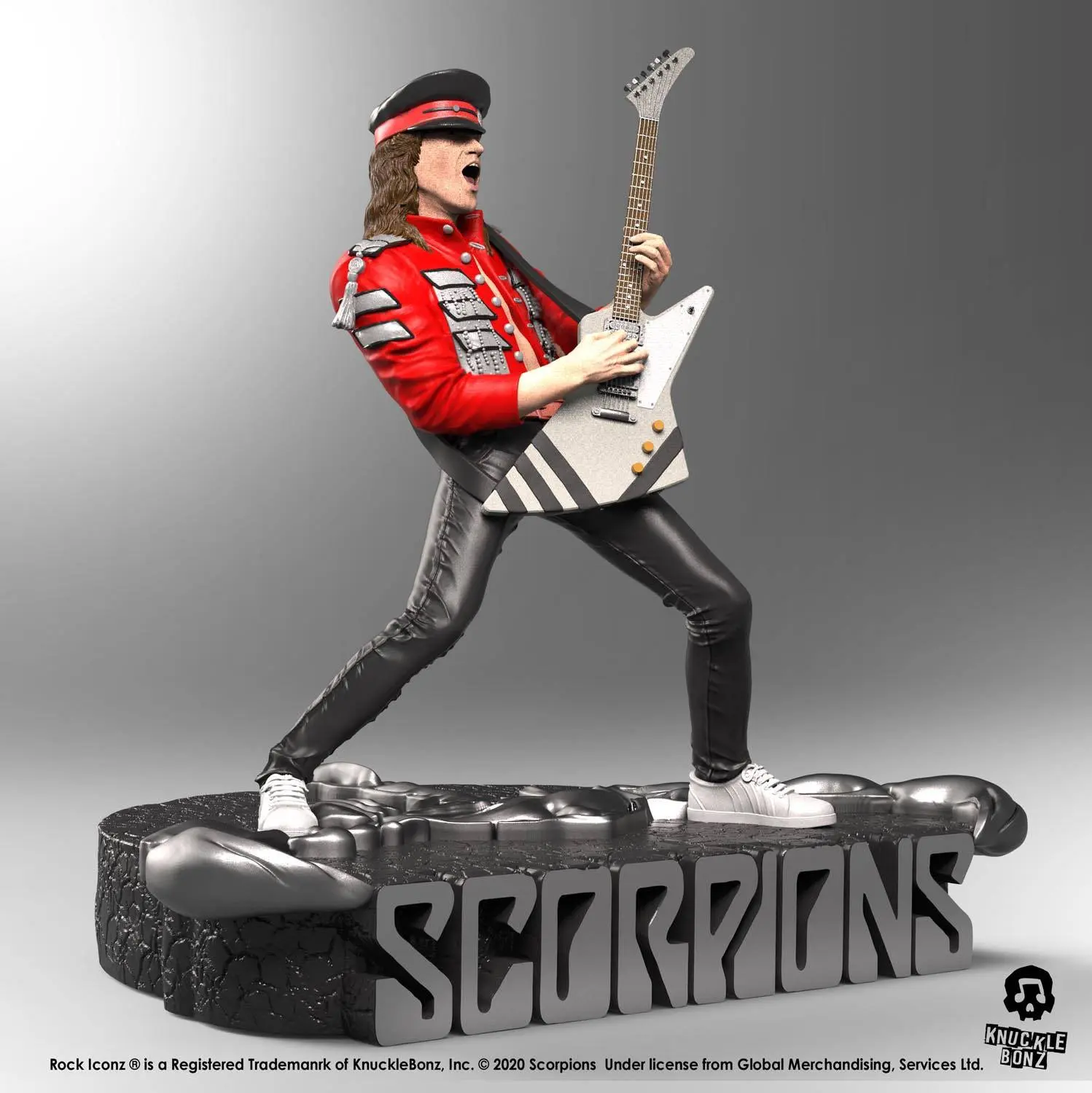 Scorpions Rock Iconz Matthias Jabs Limitált kiadás szobor figura 22 cm termékfotó